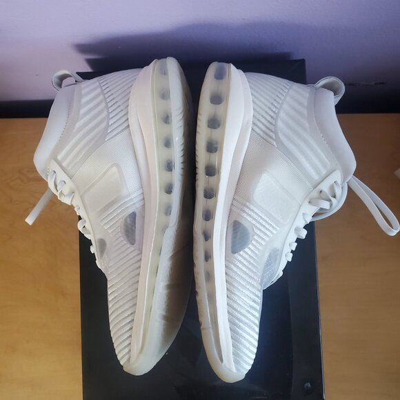 Men's size 7 / Women's 8 LeBron x John Elliot Nike Icon IQs White Ghost Sneakers - Picture 4 of 11